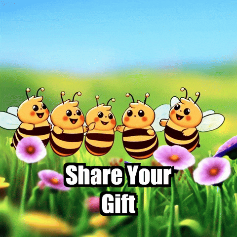 Sharing Harmony GIF by Beelightened