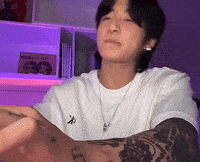 Relaxed No Way GIF
