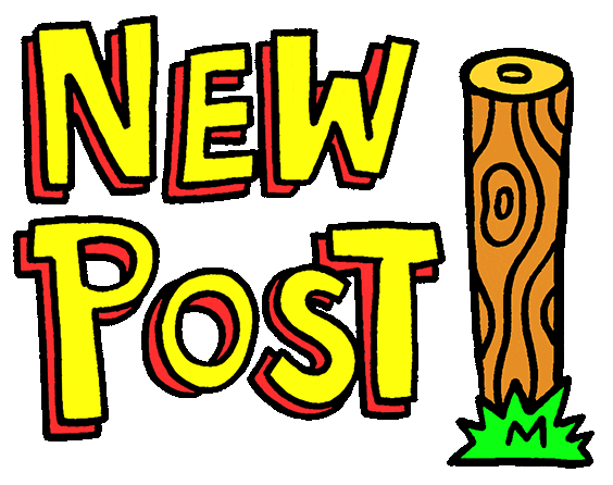New Post Sticker by Russell Taysom