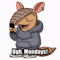 Tired Mondays GIF by Chillo Dillo