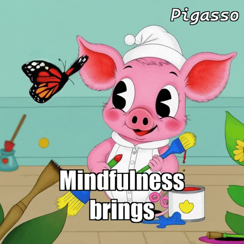 Flower Peace GIF by The Pigasso