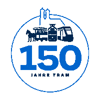 Tram Jubiläum Sticker by MVG
