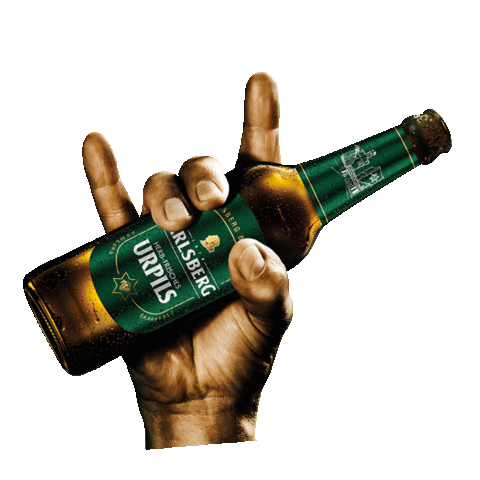 rocco del schlacko beer Sticker by Karlsberg Brauerei