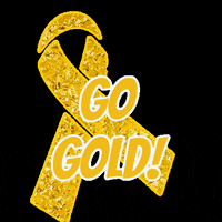 LittleHeroFoundation september forthekids gogold goldribbon GIF