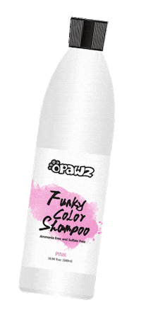 OPAWZ pink opawz color shampoo pet hair dye Sticker