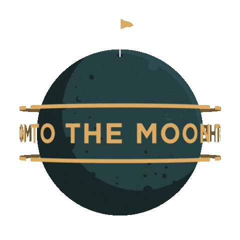 GoldenBoyGolf golf moon boy club Sticker