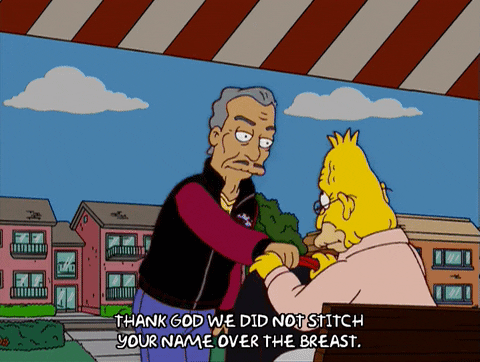 sad the simpsons GIF