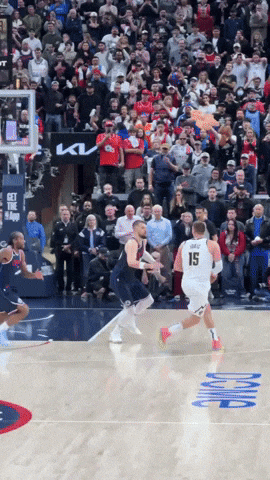 Nba Playoffs Dunk GIF by NBA