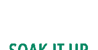 Soak It Up Essential Oils Sticker by Wimmera Wellness