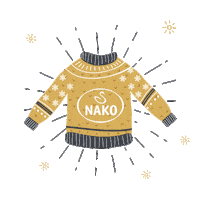 Winter Sweater Sticker by Nako İplikleri