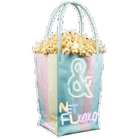 Netflix Popcorn Sticker