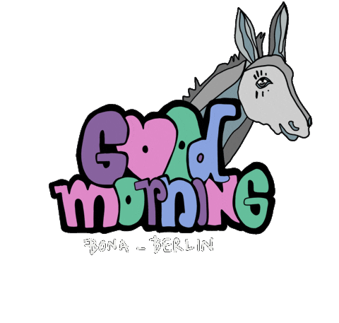 Good Morning Love Sticker by Bona_Berlin