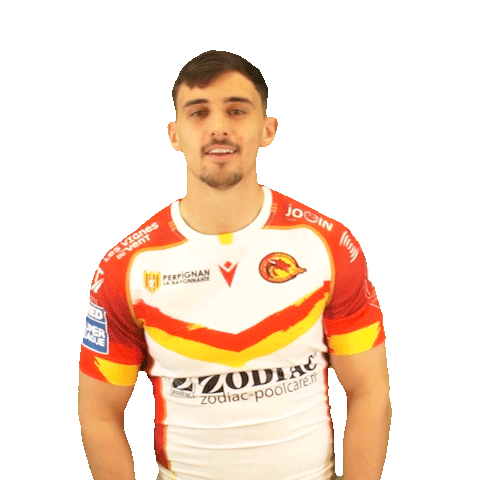 Rugby League Arthur Sticker by Dragons Catalans