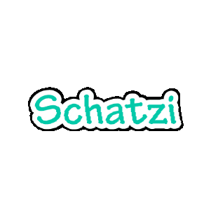 I Love You Schatzi Sticker