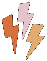 Orange Gold Sticker
