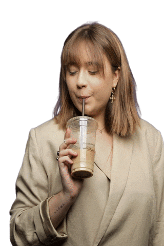 coffee swipe up Sticker by Splay Norge