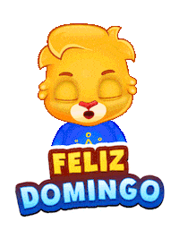 Relaxed Bom Dia Sticker by Lucas and Friends by RV AppStudios