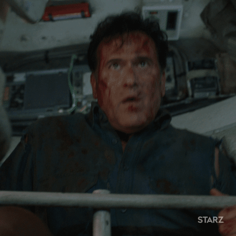 season 3 starz GIF by Ash vs Evil Dead