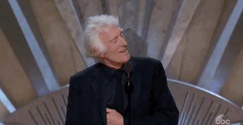 roger deakins ive been doing this a long time as you can see GIF by The Academy Awards