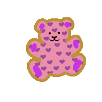 Bear Sticker by CRIS BARROS OFFICIAL