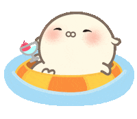 Summer Relaxing Sticker