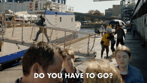 leaving tbs network GIF by The Detour