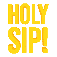 Holy Sip Sticker by Humm Kombucha