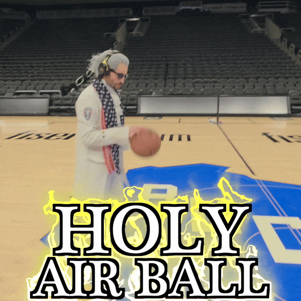 Basketball Player Airball GIF