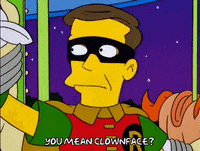 the simpsons robin GIF