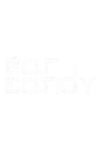 earcandytunes ear candy earcandytunes ear candy tunes ear candy logo Sticker