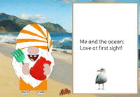 Summer Fun Gnome GIF