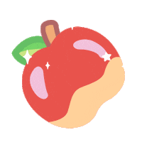 Animal Crossing Apple Sticker by Pog