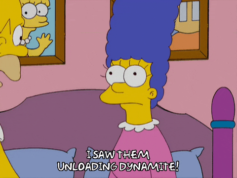 Episode 7 Bed GIF by The Simpsons