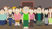 crowd group GIF by South Park 