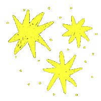 Stars Shining Sticker by The Re-earth Initiative!