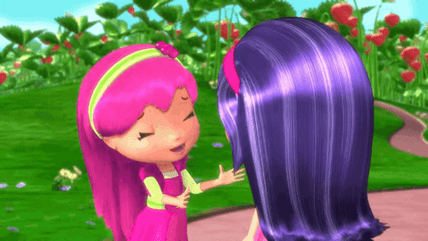 Friendship Love GIF by Strawberry Shortcake