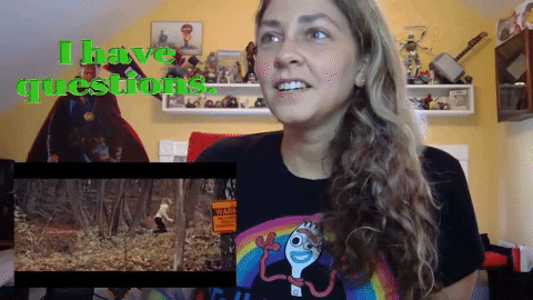 I Have Questions Reaction Video GIF by As The Bunny Hops