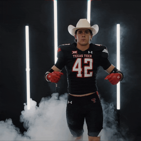 College Football Sport GIF by Texas Tech Football