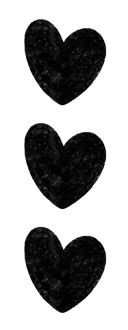 In Love Heart Sticker by Catharina Stewart
