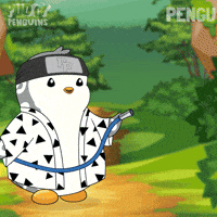 Burning On Fire GIF by Pudgy Penguins