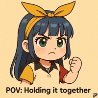 Clenched Fist Im Fine GIF by Persona