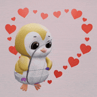 In Love Valentine GIF by Pengu