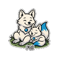 Kawaiiart Parentandchild Sticker