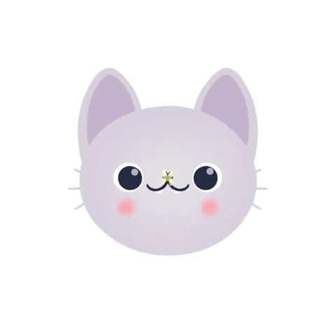ivangulizia cat cartoon surprise look GIF