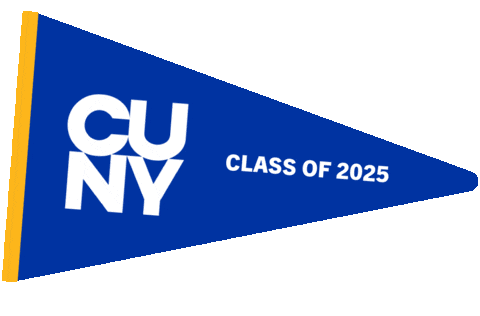 Graduation Cuny Sticker by The City University of New York