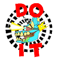 Luring Lets Go Sticker