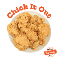 Fried Chicken Sticker by Bill Miller Bar-B-Q