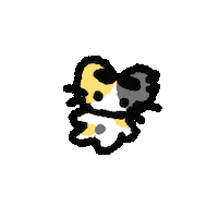 Bored 고양이 Sticker