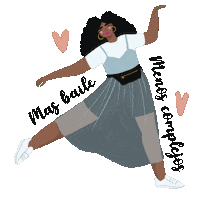 Dance Girl Sticker