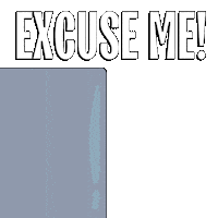 Sorry Excuse Me Sticker by Pudgy Penguins